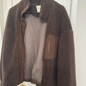 Thread & Supply Women’s Brown Sherpa Jacket